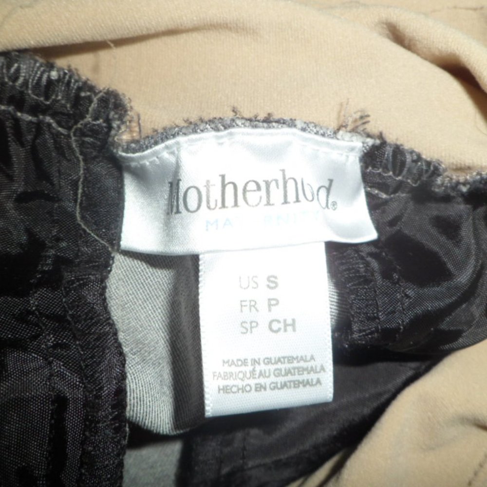 Motherhood Maternity Grey Slack Pants Ruffled Pockets Size Small #TMX - Picture 4 of 5